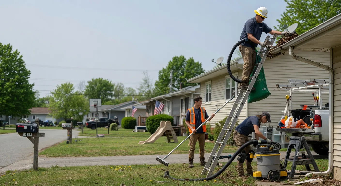 Gutter Installation in Sciota, IL near me